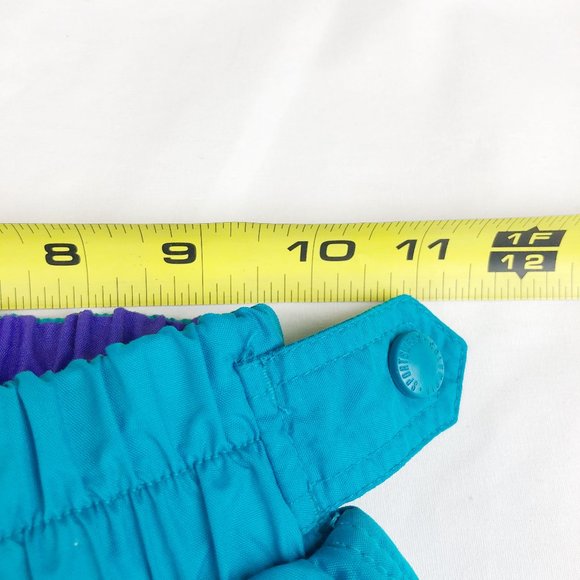 VTG 1991 Youth Medium 8/10 Blue Snow Pants - Picture 7 of 7